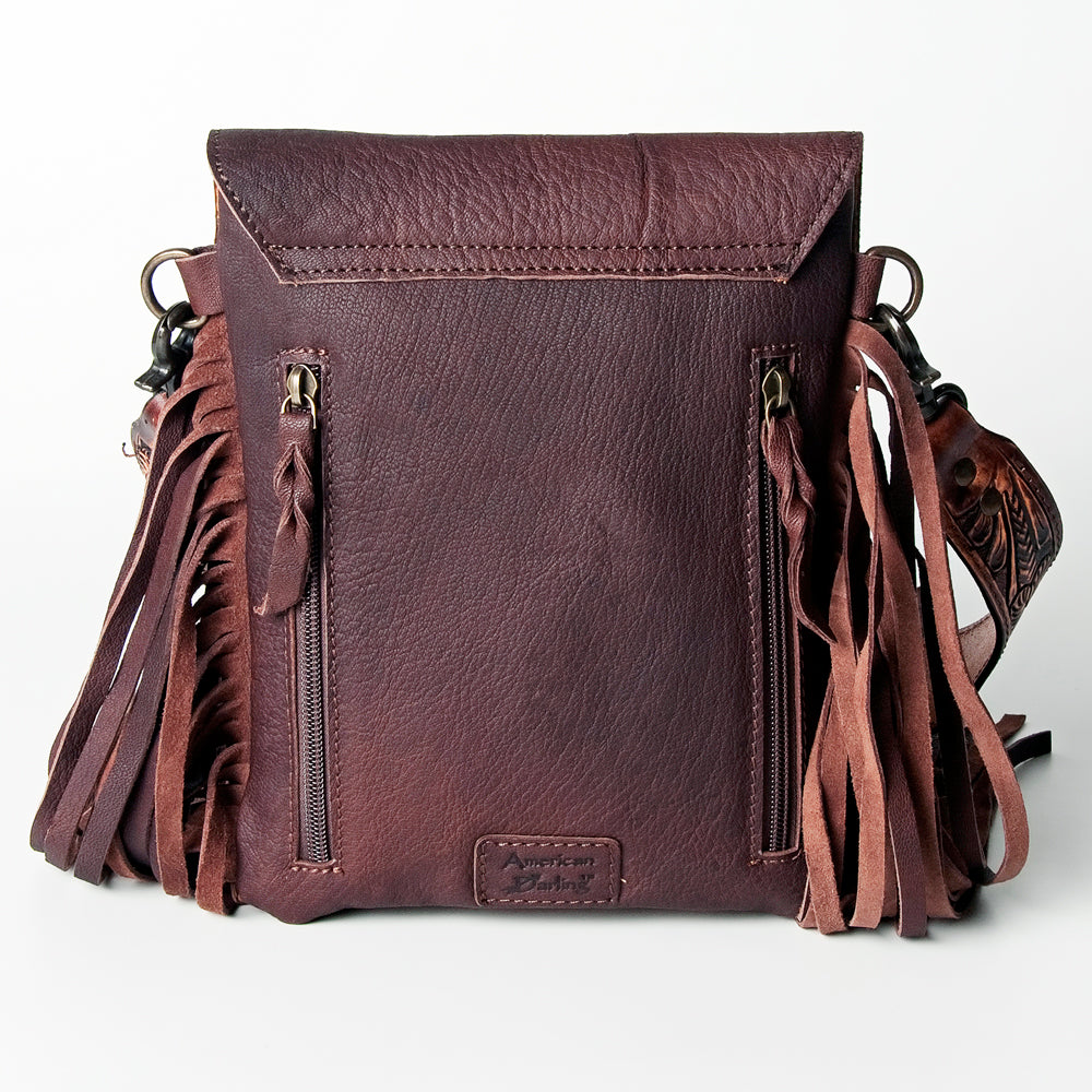 American Darling ADBGZ285A Crossbody Hand Tooled Genuine Leather Women Bag Western Handbag Purse