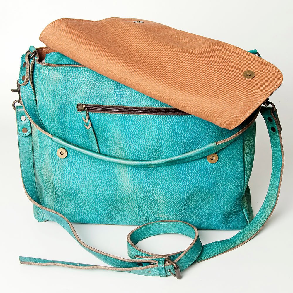 Never Mind Nmbg132A Hobo Vintage Handmade Genuine Cowhide Leather Women Bag Western Handbag Purse