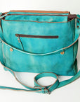 Never Mind Nmbg132A Hobo Vintage Handmade Genuine Cowhide Leather Women Bag Western Handbag Purse