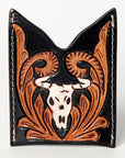 American Darling ADCCF107 Card-Holder Hand Tooled Genuine Leather Women Bag Western Handbag Purse