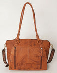 American Darling Tote Hand Tooled Genuine Leather Women Bag Western Handbag Purse