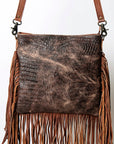American Darling GIBGX274 Crocodile Embossed Genuine Leather Women Bag Western Handbag Purse