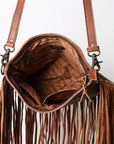 American Darling GIBGX274 Crocodile Embossed Genuine Leather Women Bag Western Handbag Purse
