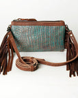 American Darling GIBGX284 Crocodile Embossed Genuine Leather Women Bag Western Handbag Purse
