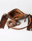 American Darling GIBGX284 Crocodile Embossed Genuine Leather Women Bag Western Handbag Purse