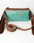 American Darling GIBGX285 Crocodile Embossed Genuine Leather Women Bag Western Handbag Purse