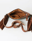American Darling GIBGX285 Crocodile Embossed Genuine Leather Women Bag Western Handbag Purse