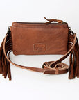 American Darling GIBGX283 Crocodile Embossed Genuine Leather Women Bag Western Handbag Purse
