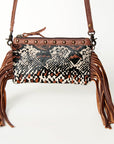American Darling Small Crossbody Hair On Genuine Leather Women Bag Western Handbag Purse