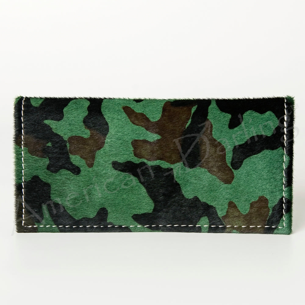 Hair On Genuine Leather Wallet For Women Western Style Purse