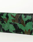 Hair On Genuine Leather Wallet For Women Western Style Purse