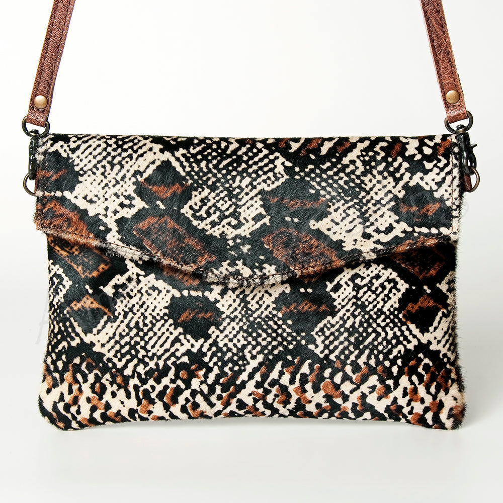 American Darling Envelope Hair-On Genuine Leather Western Women Bag Handbag Purse | for Cute