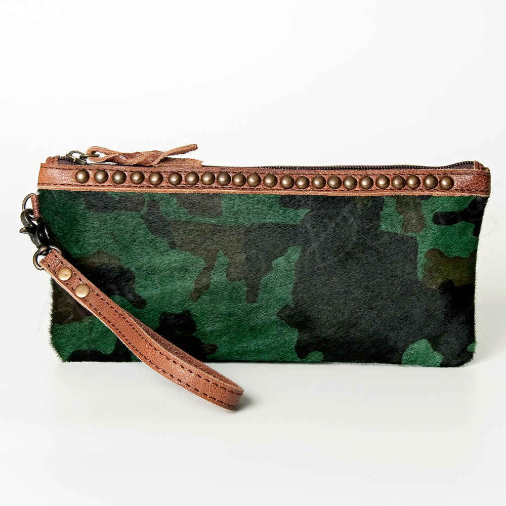 American Darling Wristlet Hair on Genuine Leather Western Women Bag | Handbag Purse | Women Wristlet | Wristlet Wristlet | Travel Wristlet | Leather Wristlet | Clutch Wristlet