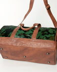American Darling ADBGS174B Duffel Hair On Genuine Leather women bag western handbag purse