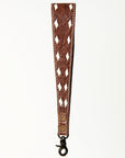 American Darling ADBT140 Full Grain Genuine Leather Handle Strap For Wristlet Bags