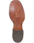 El General Square Toe Ankle Boot in Nobuck Brown