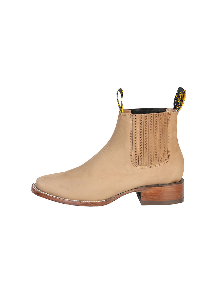 El General Men's Ankle Boot — Nubuck Sand