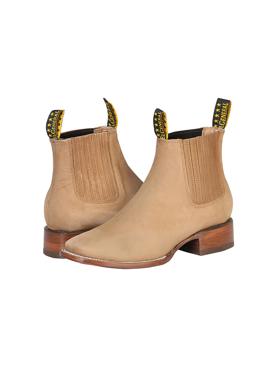 El General Men's Ankle Boot — Nubuck Sand