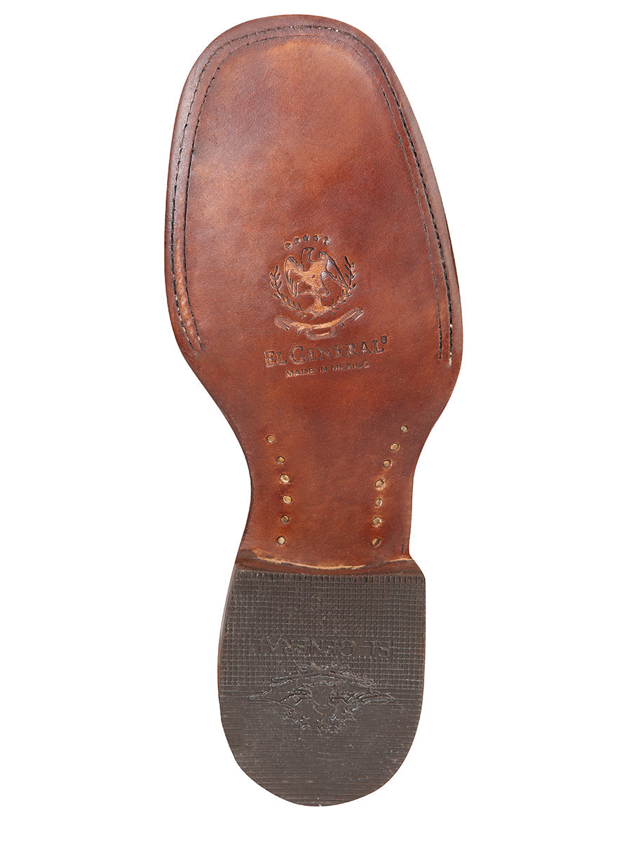 El General Square Toe Ankle Boot — Nubuck Sand