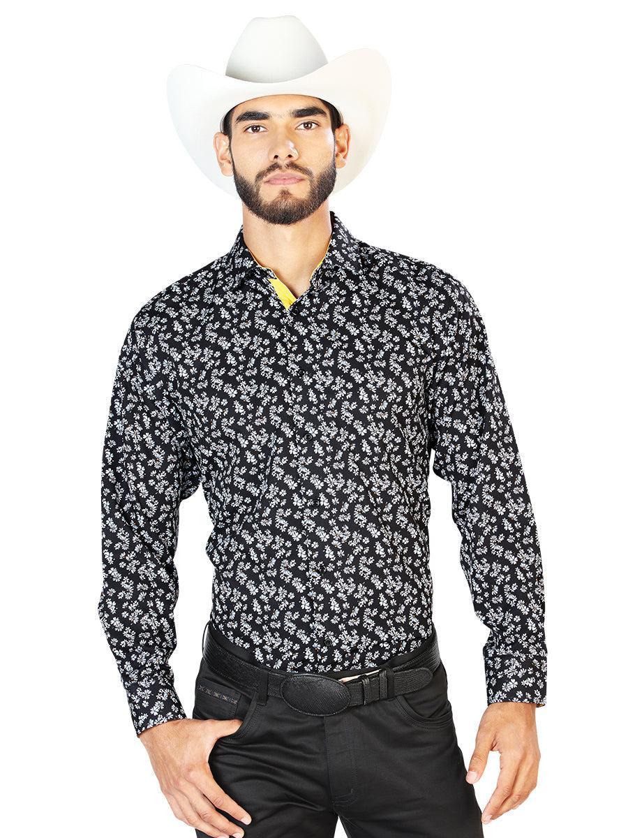 Black Casual Long Sleeve Shirt