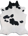 7.5 Ft X 6.5 Ft Genuine Brazilian Cowhide Skin Rug by Hilason | Hair-On Leather Home Décor Carpet