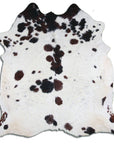 7 Ft X 7 Ft Genuine Brazilian Cowhide Skin Rug by Hilason | Hair-On Leather Home Décor Carpet