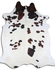 8.5 Ft X 7 Ft Genuine Brazilian Cowhide Skin Rug by Hilason | Hair-On Leather Home Décor Carpet