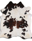 7 Ft X 6.5 Ft Genuine Brazilian Cowhide Skin Rug by Hilason | Hair-On Leather Home Décor Carpet