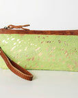 American Darling Wristlet Hair on Genuine Leather Western Women Bag | Handbag Purse | Women Wristlet | Wristlet Wristlet | Travel Wristlet | Leather Wristlet | Clutch Wristlet