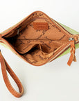 American Darling Wristlet Hair on Genuine Leather Western Women Bag | Handbag Purse | Women Wristlet | Wristlet Wristlet | Travel Wristlet | Leather Wristlet | Clutch Wristlet