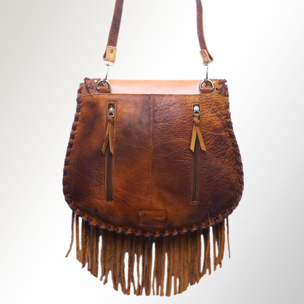 American Darling Messenger Hand Painted Genuine Leather Western Women Bag Handbag Purse | Cute