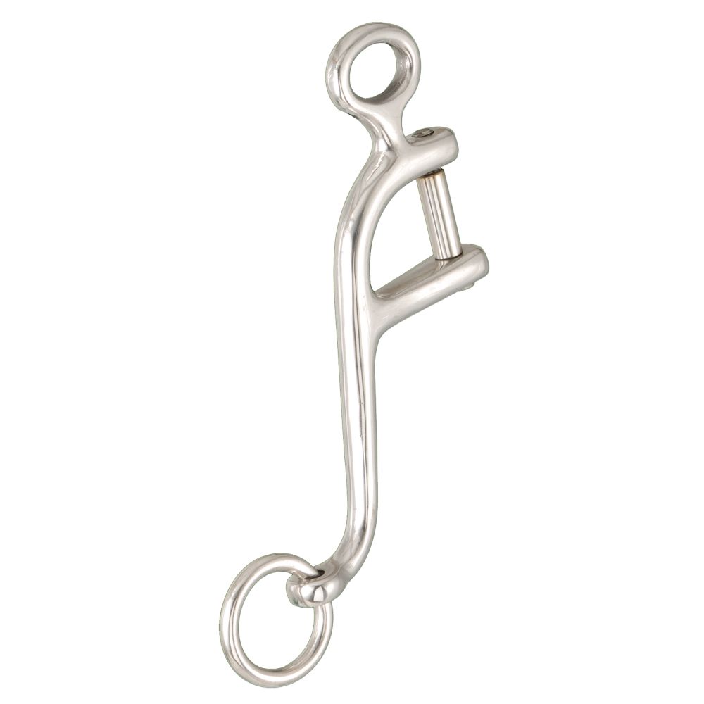 HILASON 8 Inch Stainless Steel Walking Horse Bit  Interchangeable Shank for Gaited Horses