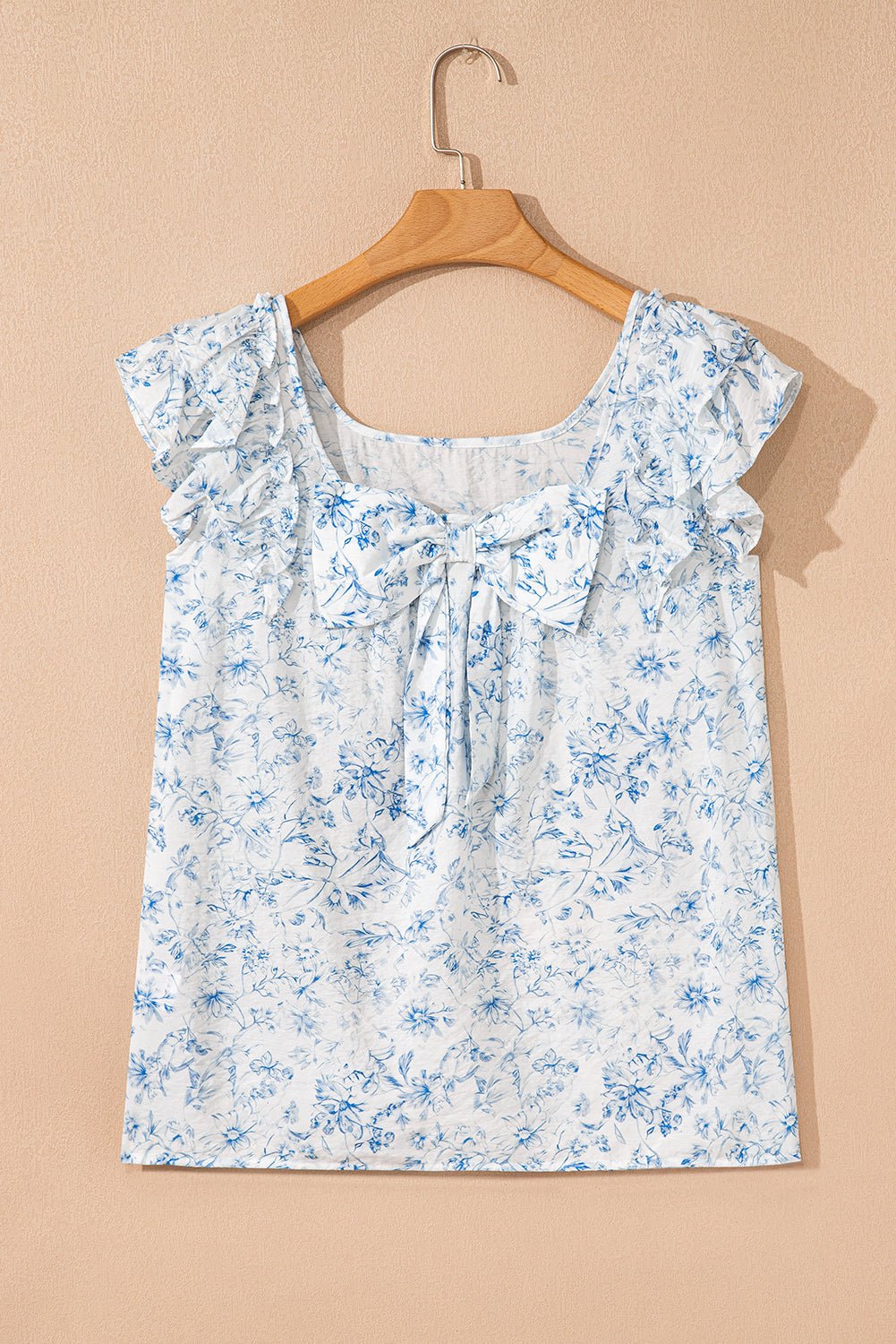 Beatrice Bow Back Square Blouse