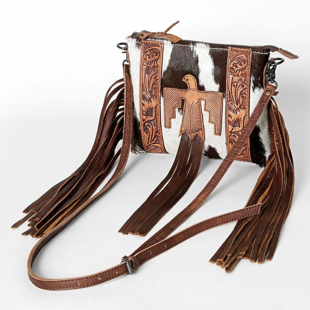 American Darling Small Crossbody Saddle Blanket Genuine Leather women bag western handbag purse