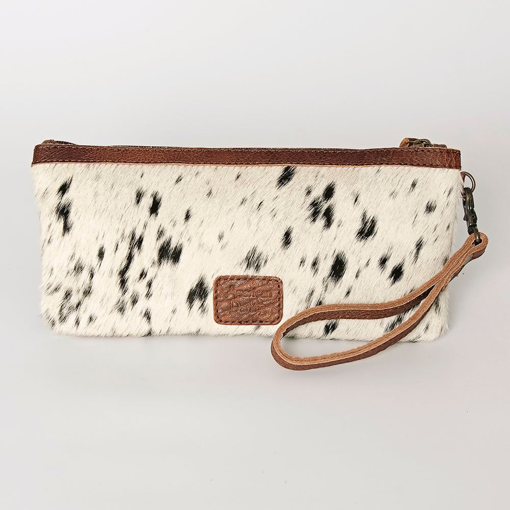 American Darling Wristlet Hand Tooled Hair On Genuine Leather Western Women Bag | Handbag Purse | Women Wristlet Purse | Wristlet Purse | Travel Wristlet Purse | Leather Wristlet Purse | Clutch Wristlet Purse