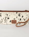 American Darling Wristlet Hand Tooled Hair On Genuine Leather Western Women Bag | Handbag Purse | Women Wristlet Purse | Wristlet Purse | Travel Wristlet Purse | Leather Wristlet Purse | Clutch Wristlet Purse