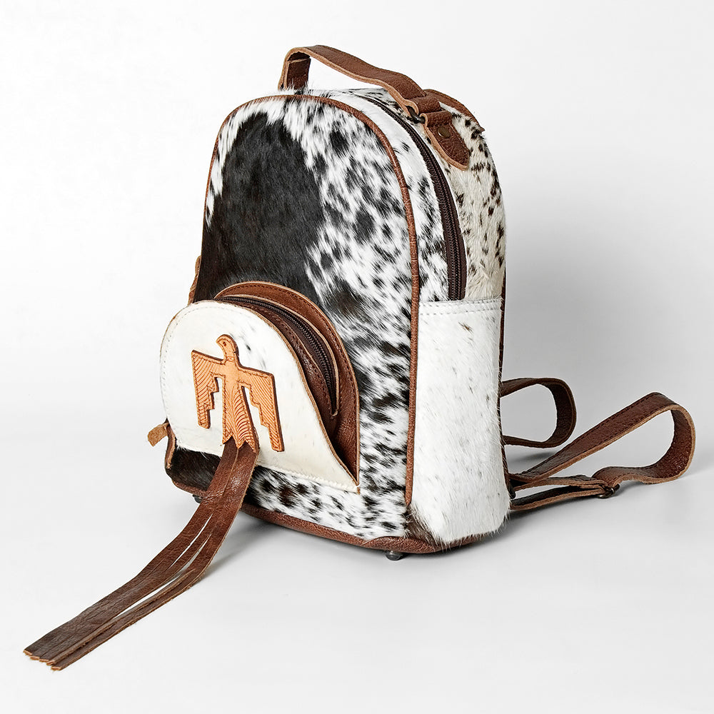 American Darling Hair On Genuine Leather Women Bag Western Handbag Purse