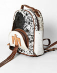 American Darling Hair On Genuine Leather Women Bag Western Handbag Purse