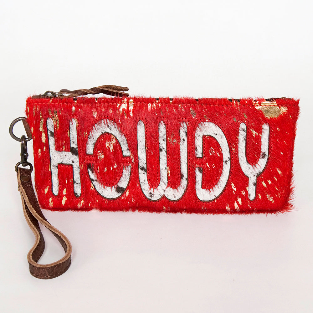 American Darling Wristlet Hair on Genuine Leather Western Women Bag | Handbag Purse | Women Wristlet | Wristlet Wristlet | Travel Wristlet | Leather Wristlet | Clutch Wristlet