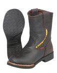Kid's Jar Boots Rodeo Buffalo Boot in Rhino Mocha