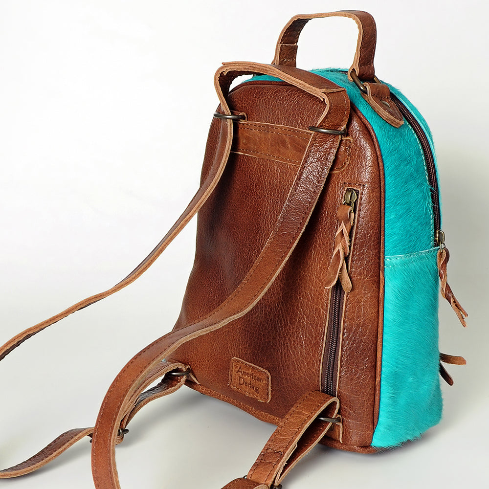 American Darling Hair On Genuine Leather Women Bag Western Handbag Purse