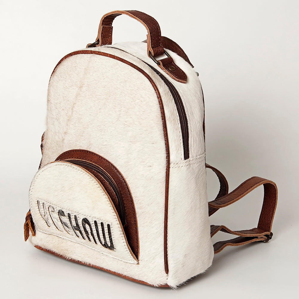 American Darling Backpack Hair on Genuine Leather Western Women Bag | for Laptop School Purse Travel
