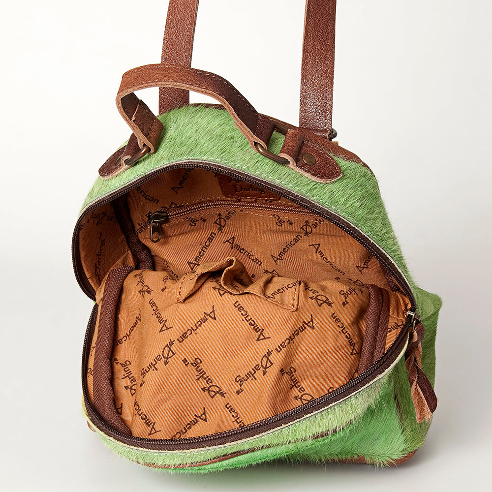 American Darling Backpack Hair on Genuine Leather Western Women Bag | for Laptop School Purse Travel
