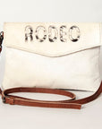 American Darling ADBGS178K Envelope Hair On Genuine Leather women bag western handbag purse