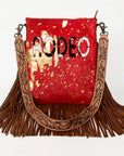 American Darling ADBGS192M Messenger Hair On Genuine Leather women bag western handbag purse