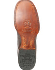 El General Square Toe Ankle Boot in Copper