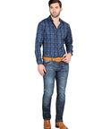 El Norteño Medium Blue Skinny Stretch Pants