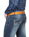 El Norteño Medium Blue Skinny Stretch Pants