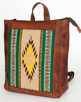 American Darling Saddle Blanket Genuine Leather Women Bag Western Handbag Purse