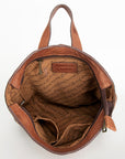 American Darling Saddle Blanket Genuine Leather Women Bag Western Handbag Purse